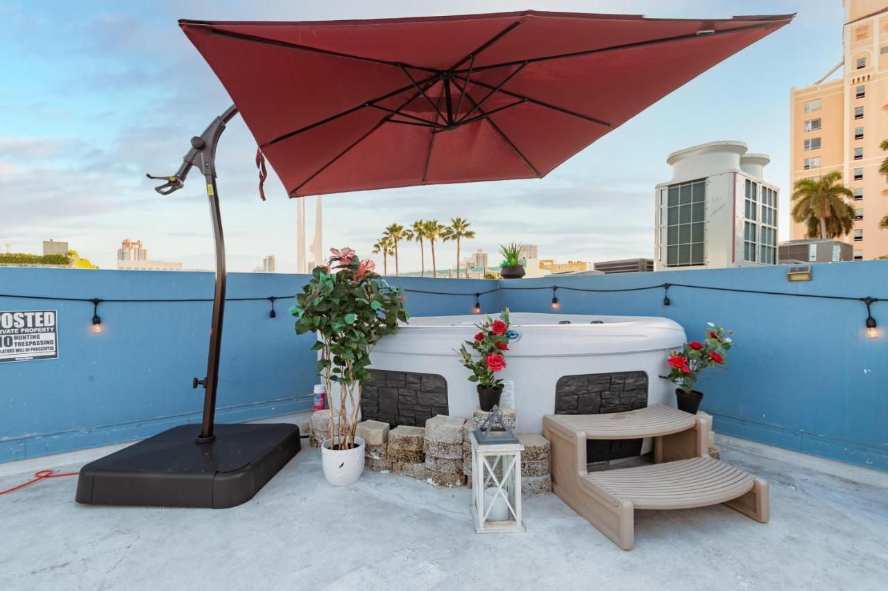 2Bedroom 2Bath Loft Exclusive Rooftop&Jacuzzi,1Block From Beach Miami Beach Luaran gambar