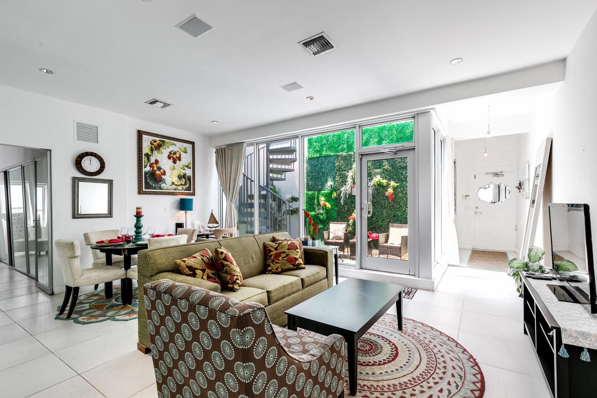 2Bedroom 2Bath Loft Exclusive Rooftop&Jacuzzi,1Block From Beach Miami Beach Luaran gambar